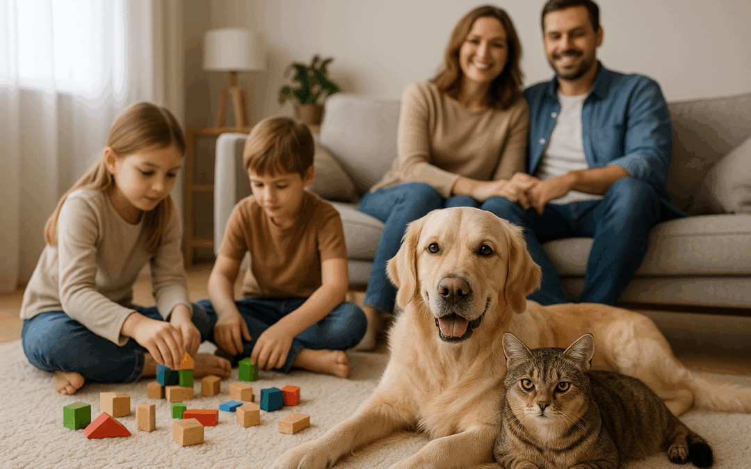 Jaki wpływ mają domowe zwierzęta na Ciebie i Twoją rodzinę?